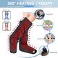 New Leg Massager with Heat and, Leg Massager for Circulation and Pain Relief FSA HSA, Heating Calf Leg Air Compression Massager Help with Relief Edema RLS