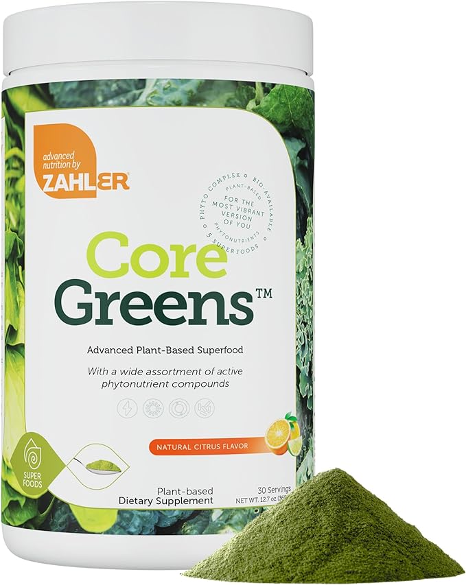 New Greens Powder - Organic Greens Superfood Powder - Phytonutrient Rich Super Greens Powder with Spirulina, Chlorella & More - Kosher Non GMO Green Juice/Green Smoothie Powder, Citrus Flavor