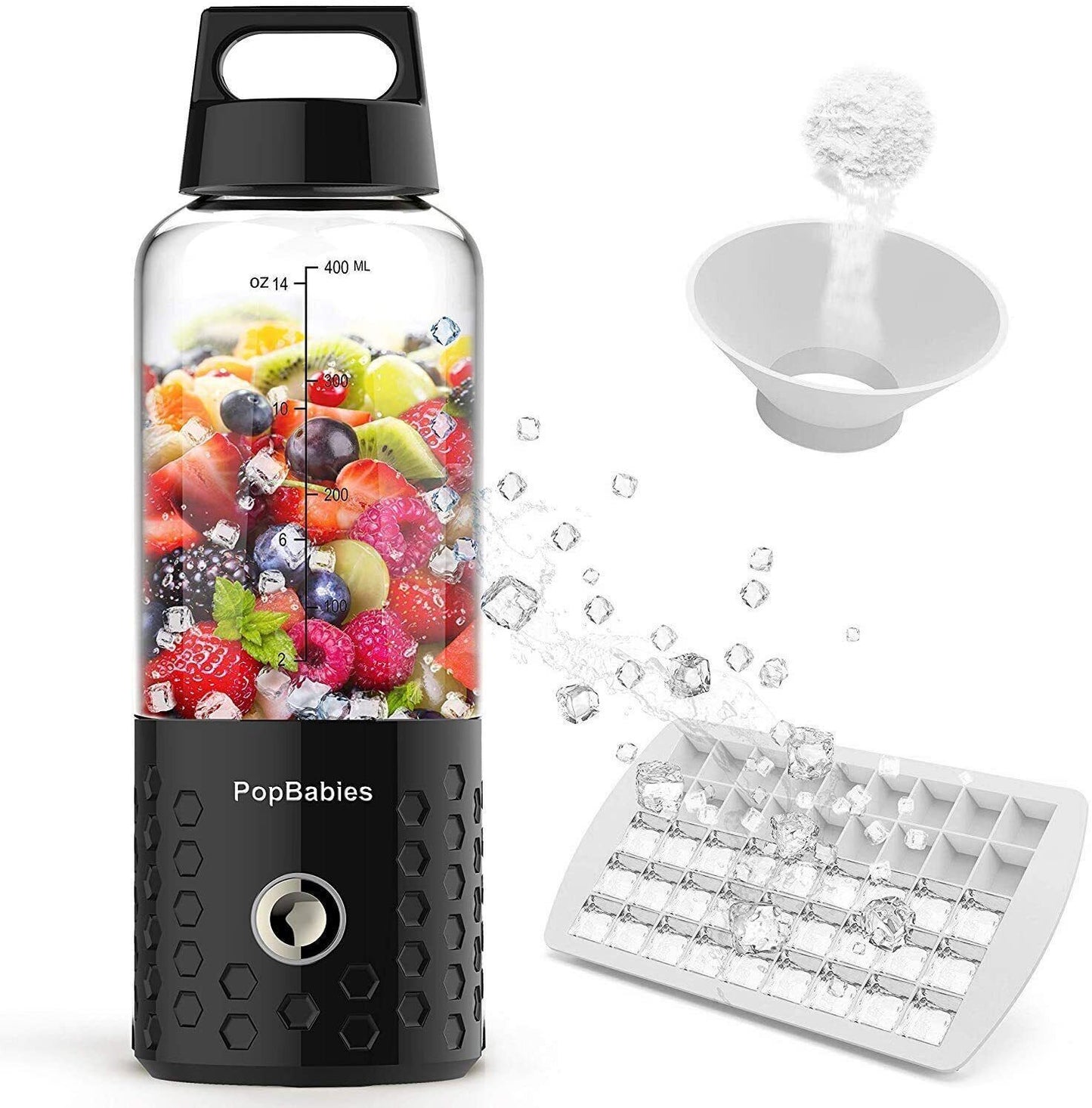 Portable Blender PopBabies Personal Blender Smoothie Blender for Shakes Corol...