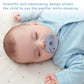New Set of 3 Silicone Pacifier Holder Case Set Pacifier & Teether Click New