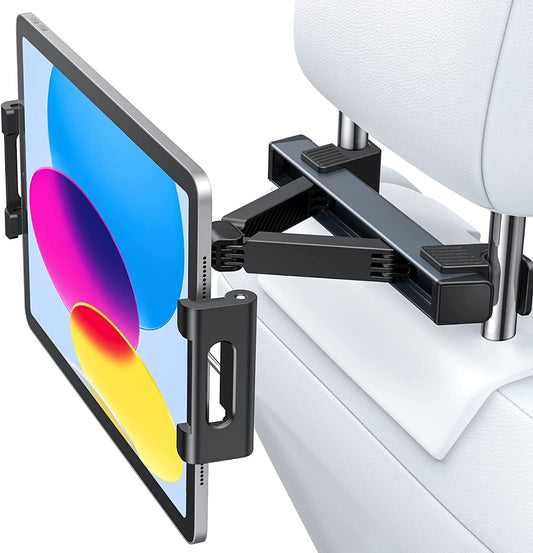 Tablet Holder Car Headrest iPad Backseat Kids Mount 360° Rotation Adjustable Bac