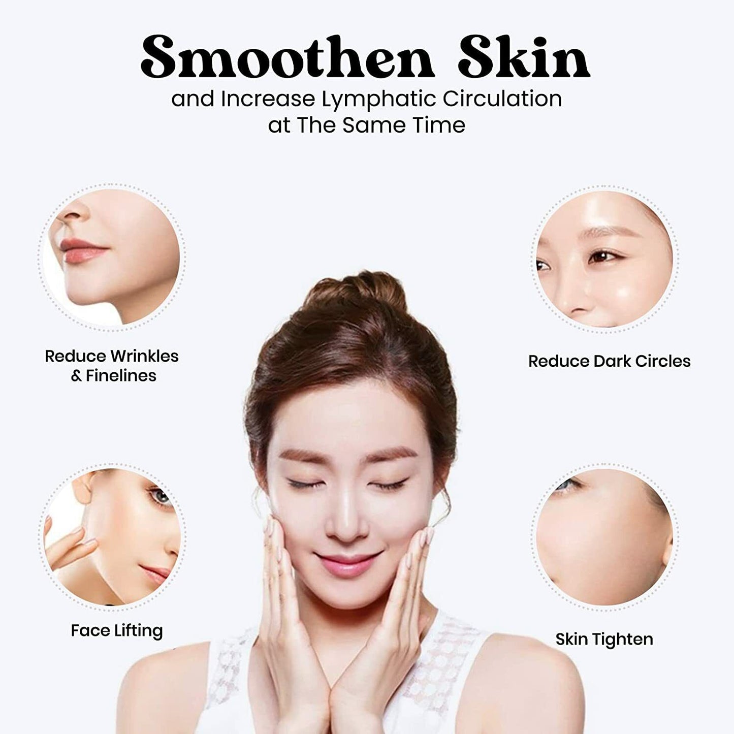 Jade Roller Gua Sha Facial Tools Set - Beauty Skin Care Face Roller Massager NEW
