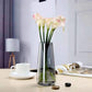 NEW Flower Glass Vase for Decor Home Handmade Modern Large Flower Vases Grey