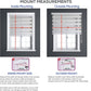 Zebra Blinds Windows, Dual Layer Roller Shades, Window Shades Light 22x72" White