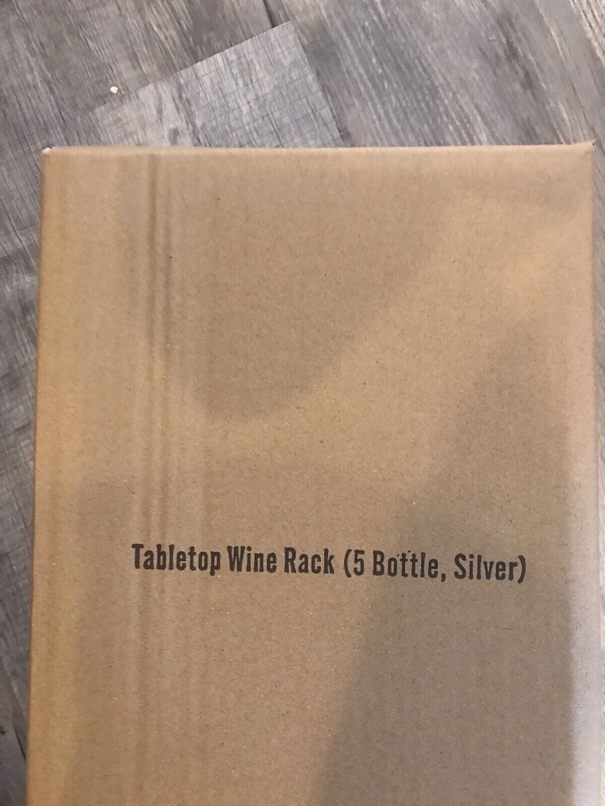 Tabletop Wine Rack Imperial Trellis (5 Bottle Silver) Wine Lovers Countertop Nw