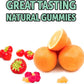 NEW Vegan Probiotic Gummies, Probiotics for Women & Men, Sugar & Gluten-Free Gu