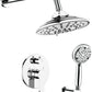 NEW Shower Faucets Sets Complete, 3 Ways Pressure Balance Valve and Trim