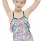 Unicorn Girls One Pieces Swimsuit Flounce Bathing Suit Summer UPF 50+ 7-9 years