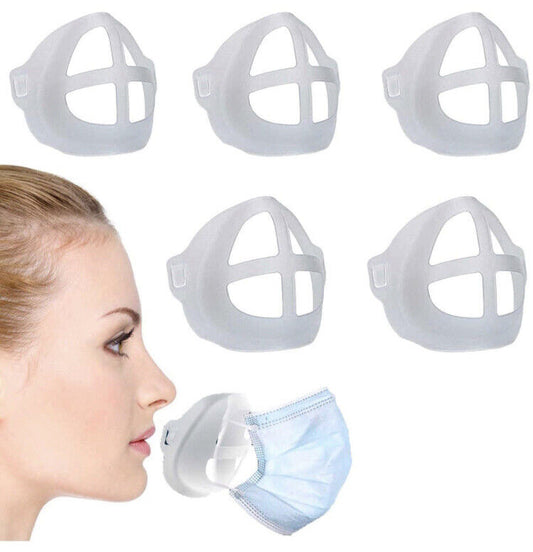 3D Face Mask Bracket (5Pcs) - Protect Lipstick Lips - Internal Support Holder No