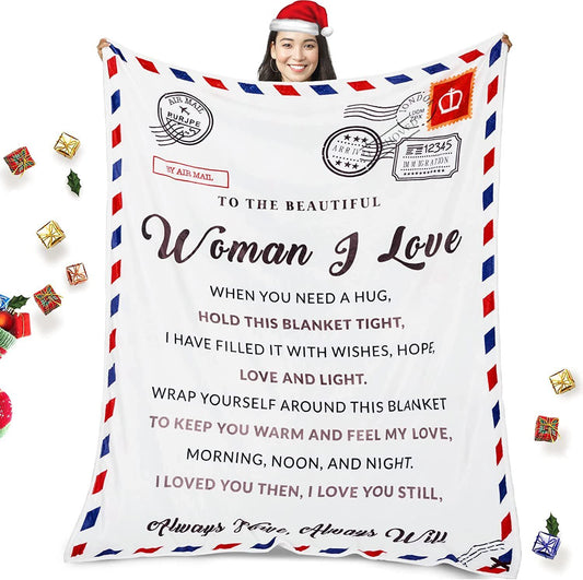 Valentines Day Gifts Her, Gifts Women Gifts for Women, 70" x 55" Blanket NEW