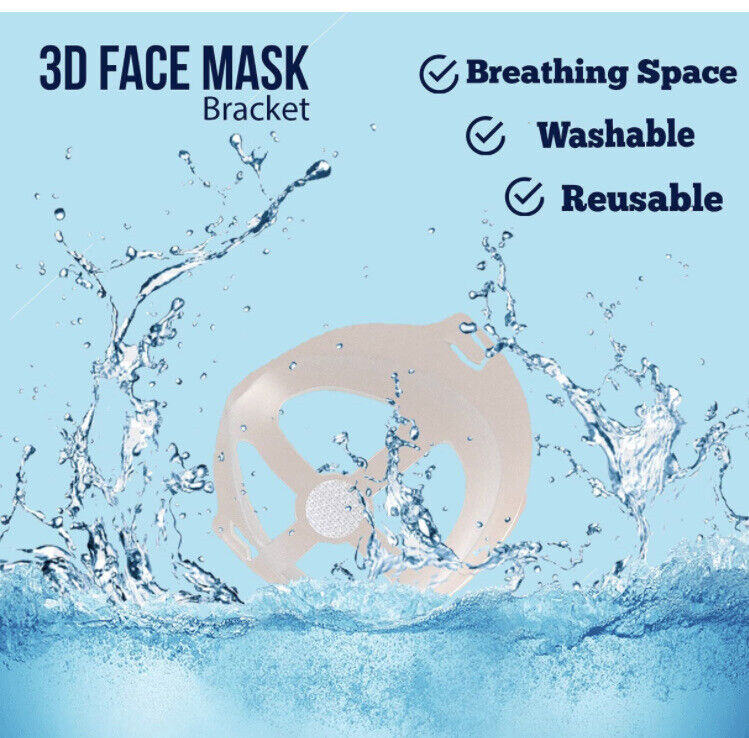 3D Face Mask Bracket (5Pcs) - Protect Lipstick Lips - Internal Support Holder No