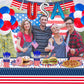 NEW 4th of July Decorations - Patriotic Party Supplies 244Pcs Paper Plates