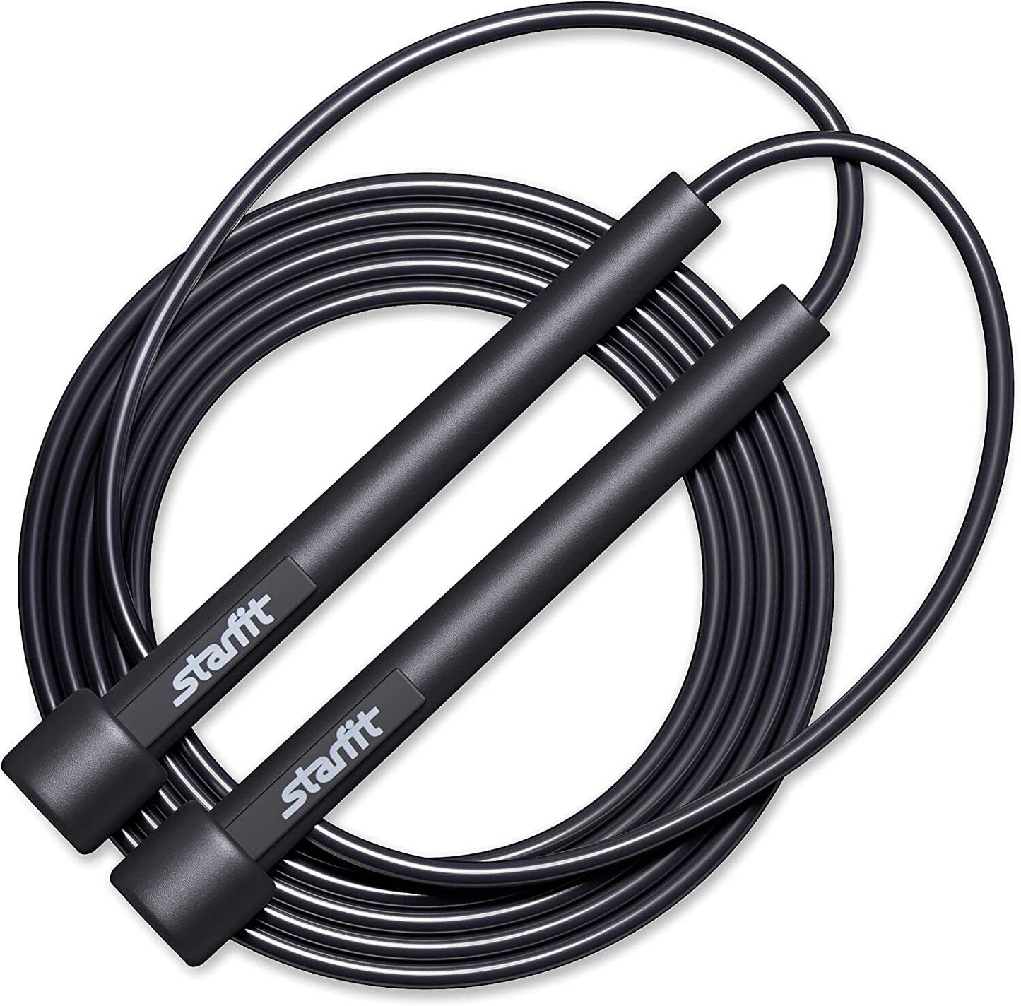 Lightweight Jump Rope Fitness Exercise Adjustable Ropes Handles Tangle-Free