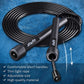 Lightweight Jump Rope Fitness Exercise Adjustable Ropes Handles Tangle-Free