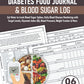 Complete Diabetes Food Journal & Blood Sugar Log: Eat Meter to track Blood Sugar Spikes, Daily Blood Glucose Monitoring with Target Levels, Glycemic Index (GI), Blood Pressure, Weight Tracker & More