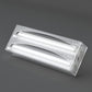 New 2 in 1 Wrap Dispenser with Cutter, Plastic Wrap, Aluminum Foil, Parchment and Wax Paper Dispenser for Kitchen Drawer, Acrylic Roll Organizer Holder, Wall Mount Holder