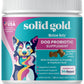 New Solid Gold Dog Probiotic Chews - Bacon Flavor Soft Chews for Dog Digestive Support - Mellow Belly Probiotic for Dogs with Fiber & Digestive Enzymes for Bowel Support, Gas, & Constipation - 120 Count