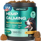 Calming Chews for Dogs - Dog Calming Treats Anxiety Relief - Hemp Calming Chews for Dog Anxiety Relief - Calming Treats for Dogs Stress, Separation, Storms & Anxiety Relief - with Hemp Seed Oil