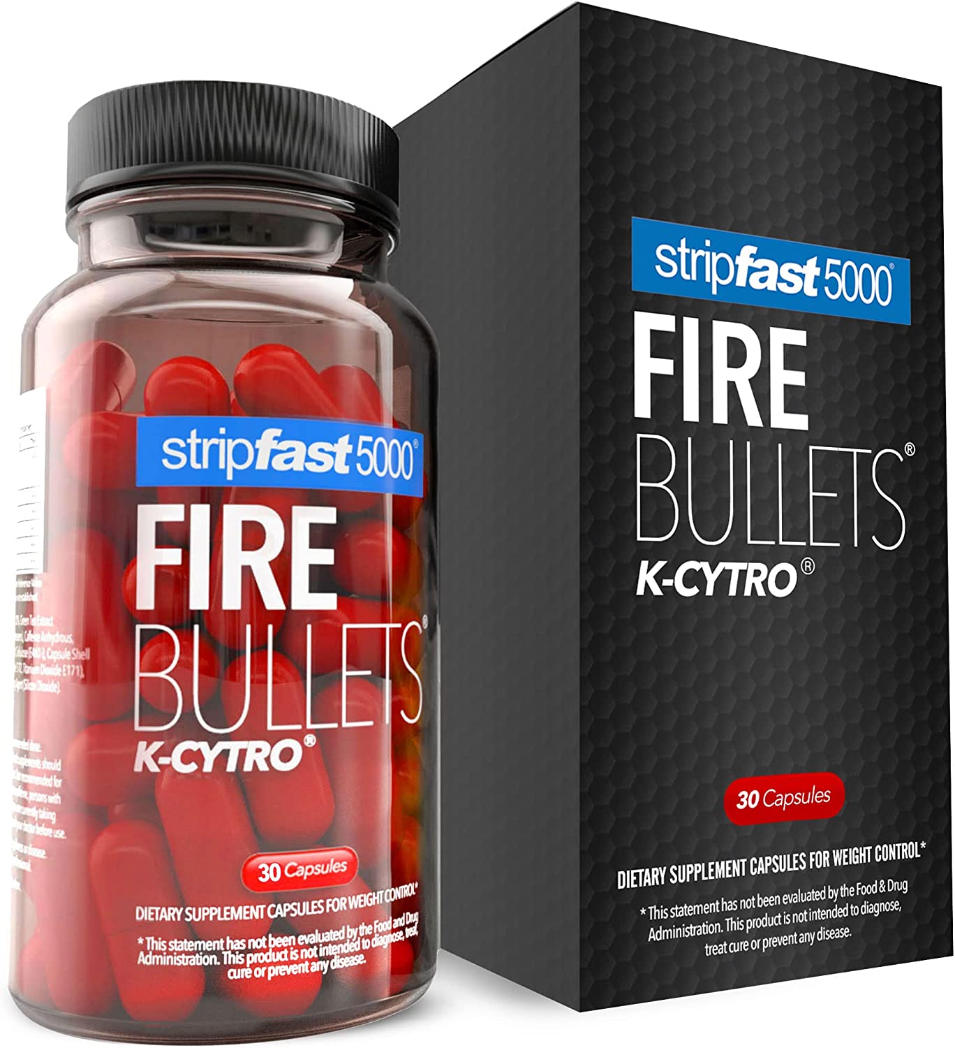 New Fire Bullets with K-CYTRO for Women & Men - 30 Capsules