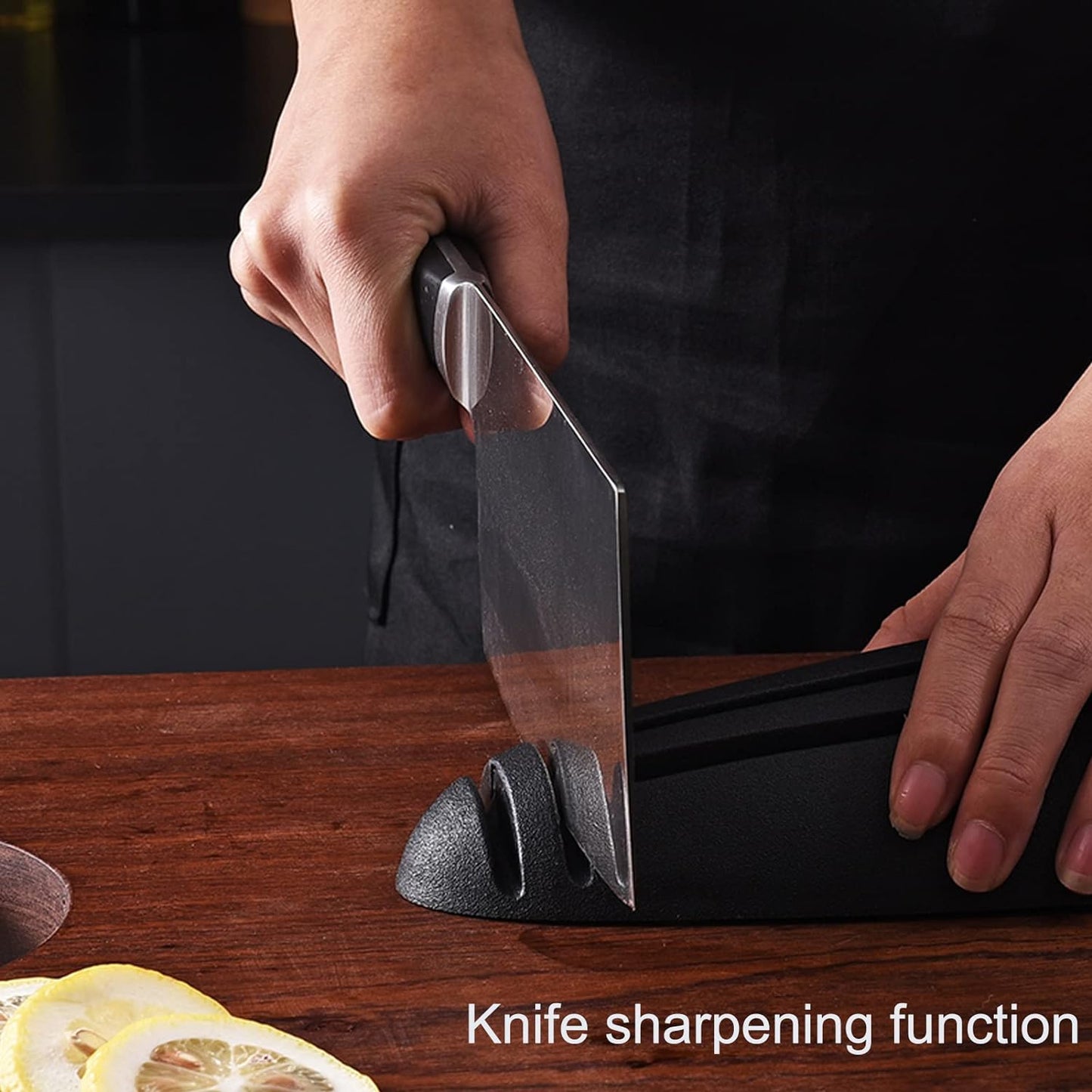 New Knife Holder without Knives Creative Multifunctional Knife Holder for Kitchen Counter Kitchen knife organizer Save Space