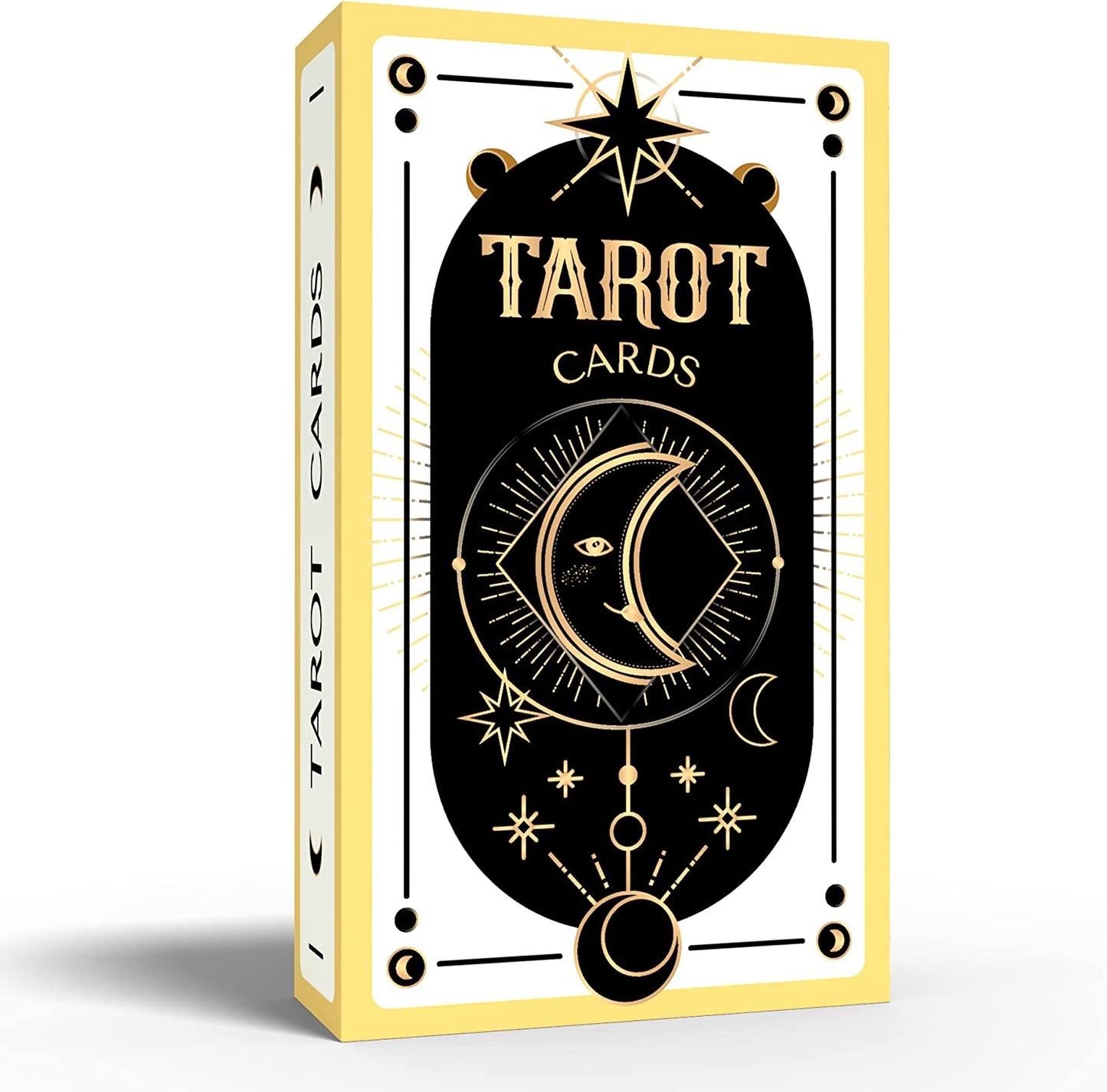 New Classic Original Tarot Cards | Fully Remastered Beautiful Tarot Deck | 78 Card Tarot Cards Deck | Based On Original Tarot Deck, Gold