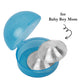 New the Original Silver Nursing Cups - Nipple Shields for Nursing Newborn - Newborn Breastfeeding Essentials Must Haves - Nipple Covers Breastfeeding - Postpartum Cover - (Regular (Blue Case))