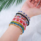 New 12PCS Taylor Bracelet Set for Fans Eras Concert Outfit Accessories Rep 1989TS Red Jewelry Merch Gifts