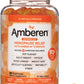 Amberen Menopause Supplements for Women, Multi-Symptom Relief, Vitamin E & Unique Amberen Compound, Helps Support Hormone Balance, Hot Flashes & Night Sweats, Sugar Free, Orange Flavor, 60 Gummies