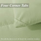 New Queen Comforter Duvet Insert - All Season Sage Green Quilted Down Alternative Comforter - Lightweight Hotel Bedding Comforter - Winter Summer Warm Fluffy - Queen Size (88×92 Inch)