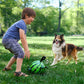 New 7 Inch Dog Soccer Ball with Straps, Herding Ball for Dogs, Interactive Dog Balls for Medium Large Dogs, Fun Durable Indoor-Outdoor Dog Toys Gifts