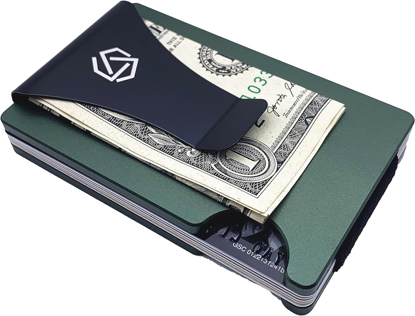 New carbon Fiber Wallet for Men, Airtag, RFID Blocking Minimalist Credit Card Holder Wallet Gift for Husband Dad Wife Slim Money Clip Wallet