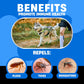 Dog Flea and Tick Treatment Chewable (Chicken Flavor) - US Made Natural Flea and Tick Prevention for Dogs Chewable Tablets - Flea and Tick Chews for Dogs - Soft Oral Flea Pills for All Breeds & Ages