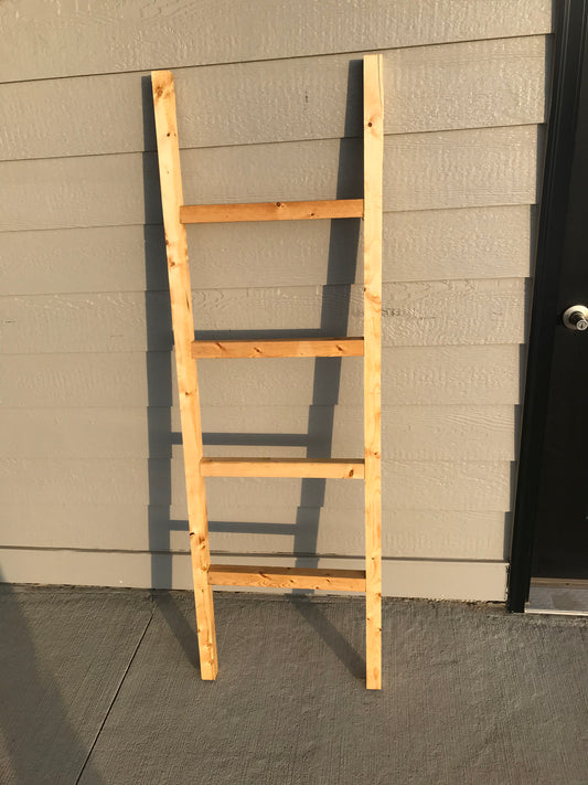 Ladder 5 ft unstained