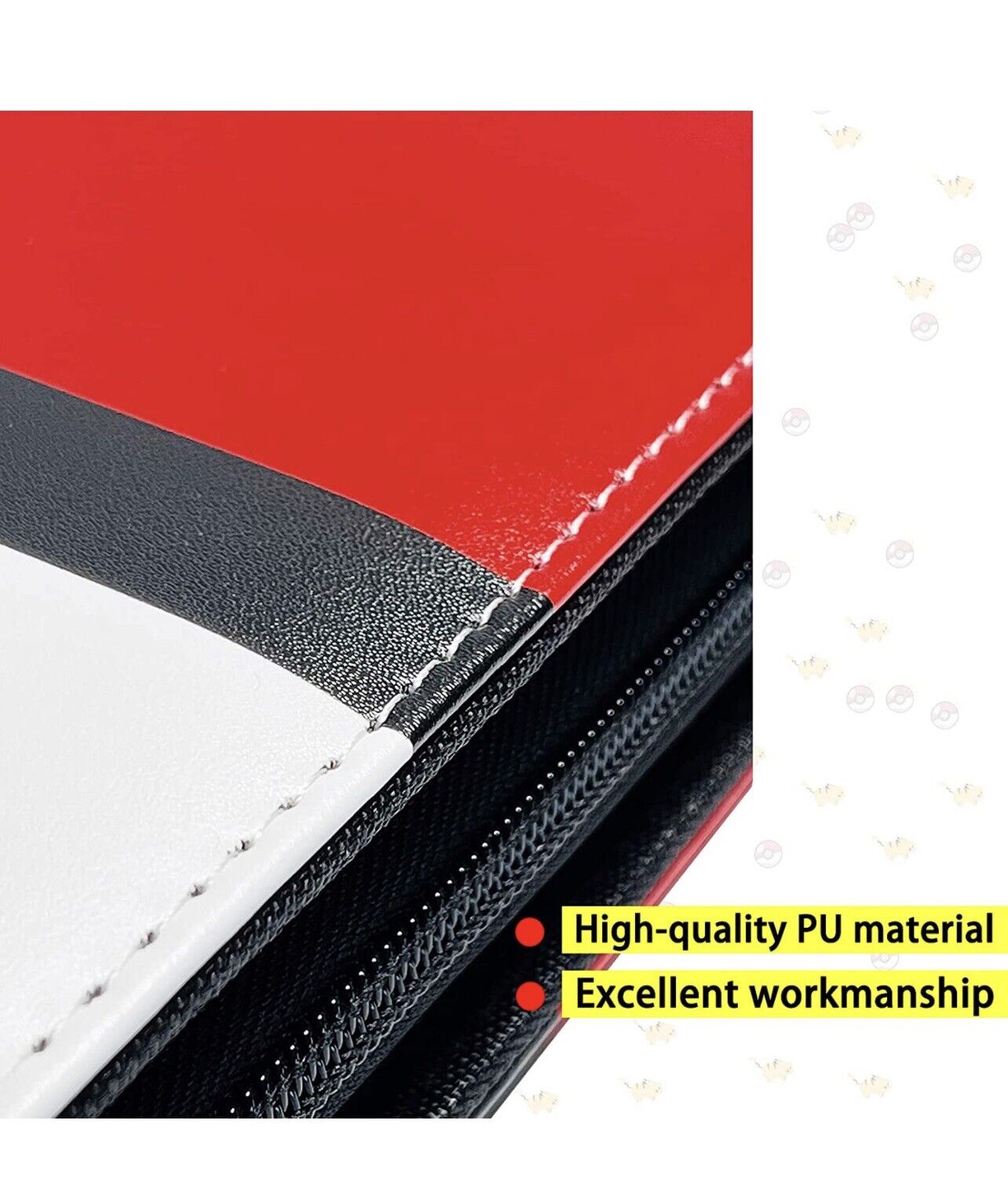New Trading Card Binder 4-Pocket for TCG Cards, 440 Pockets Card Holder with 55 R...